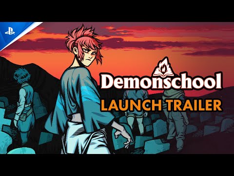 Demonschool - Launch Trailer | PS5 & PS4 Games