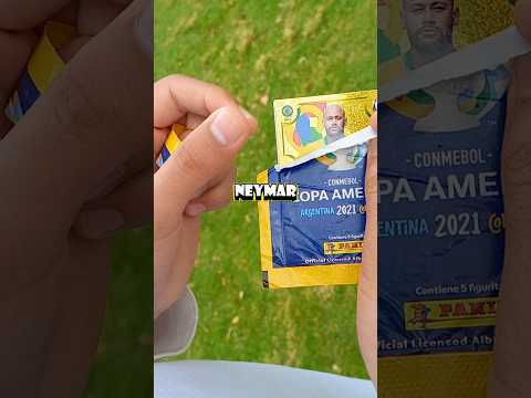 NO puedo CREER que se le CAYO#soccer #football #packopening #panini #neymar