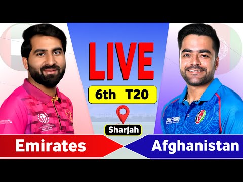 Afghanistan vs UAE 6th T20 Match | AFG vs UAE Live Scores & Commentary