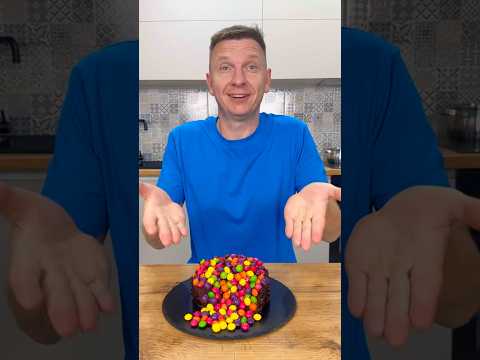 He patched the cake hole with Skittles🍰➡️🌈