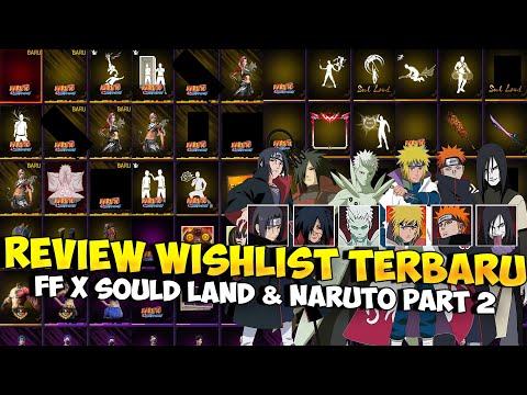REVIEW WISHLIST ADVANCE SERVER !! Bocoran Colab FF x Naruto Part 2 & FF x Soul Land Terbaru