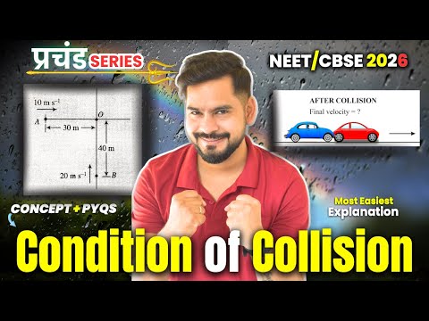 Condition of Collision & Minimum Distance | Class 11 Physics | NEET + CBSE 2026 | Sachin sir