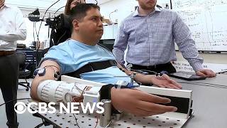 YouTube video thumbnail: New Technology Could Restore Movement, Sensation for Millions of Paralyzed Patients
