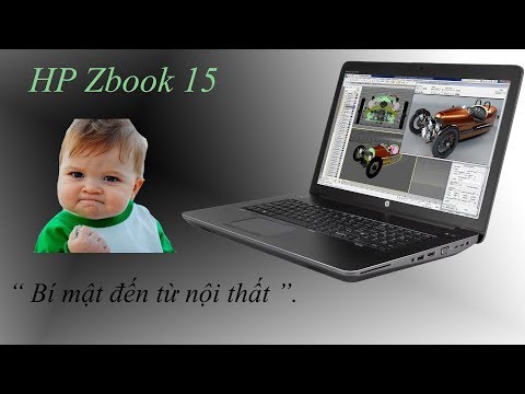 (VIETNAMESE) Hướng Dẫn Cách Tháo Lắp Laptop HP ZBook 15 Mobile Workstation
