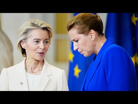 YouTube video thumbnail: EU Leaders Give 'Broad Support' for Drone Wall and Using Frozen Russian Assets to Aid Ukraine