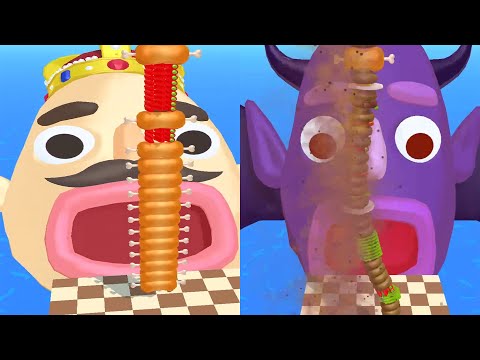 Satisfying Mobile Games 9999 Levels Sandwich Runner, Pancake Run, Juice Run, Toy Spring IGJBU