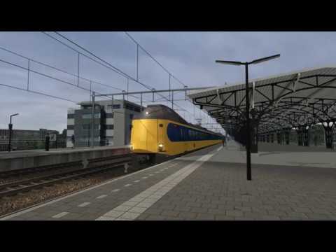 Virtueel Treinspotten || IC Roosendaal vertrekt van station Deventer