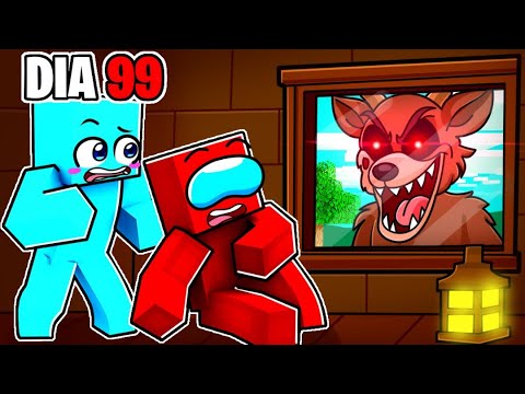 Jugamos 99 NOCHES en el BOSQUE en Minecraft!