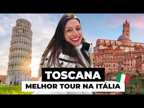 TOUR O MELHOR DA TOSCANA: PISA, SAN GIMIGNANO E SIENA EM UM DIA! Excursão 1 dia de Florença