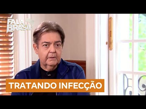 Faustão é internado para tratamento de infecção em SP