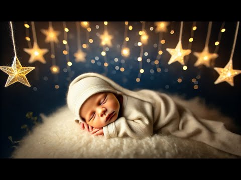 Mozart Brahms Lullaby 🎵 Sleep Instantly 🌙 Soothing Baby Music for Peaceful Nights