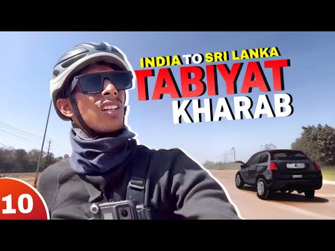 TABIYAT KHARAB HO GAI 🤕❌ | India to Srilanka Bikepacking | EP-10 | Hind Sagar