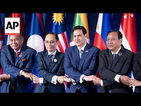 Rubio, Lavrov and Wang Yi attend ASEAN foreign ministers' meetings