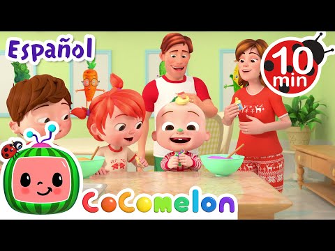 Canción de los colores de navidad | Canciones Infantiles 🎵  Para bebés | CoComelon Y sus amigos