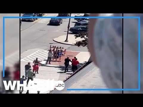 YouTube video thumbnail: Police in New Hampshire Search for Masked Neo-Nazi Group After Incident