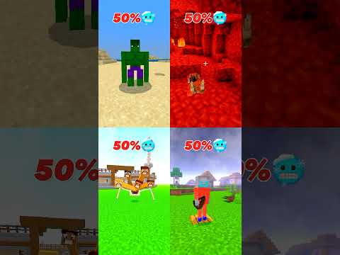 Minecraft Wellerman Edit: Which Is The Best 🤔#shorts #trend #wellerman