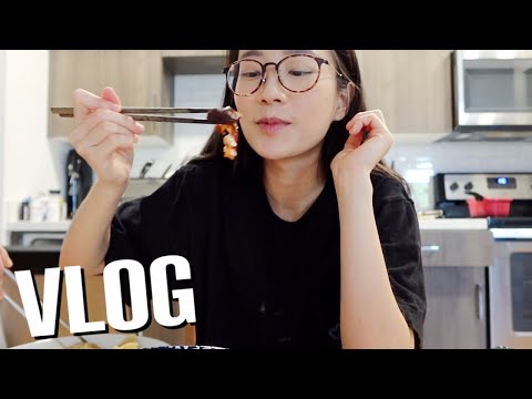 簡單週末 Weekend Vlog: 柳丁烏龍茶🍊、挑戰Biscuit、辣炒年糕+啤酒🔥🍺❤️