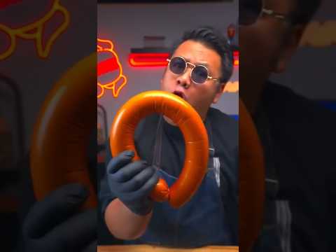 spaghetti sausage roll #alookhaoge #cooking #asmr #mukbang #kfc