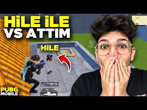 HİLEYLE VS ATTIM! ÇOK ZOR OLDU | PUBG MOBİLE