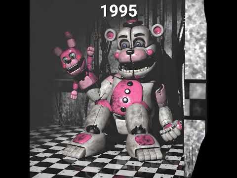 FNAF Prototype Funtime Freddy over the years