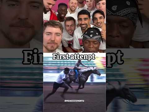 MrBeast Reacts to IShowSpeed Racing with Horses 🐎😂