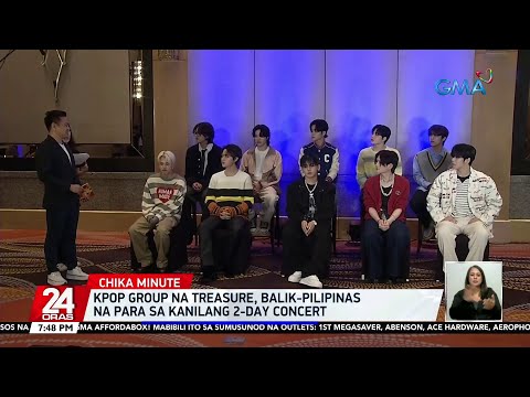 Kpop Group Na Treasure Balik Pilipinas Na Para Sa Kanilang Day