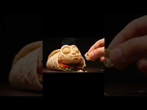 ARTIK YAPILAN DÖNERLER🌯#ai #aivideo #food #yapayzeka #animation #cute #funny