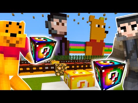 ¡SPIRAL LUCKY BLOCKS! | Minecraft con Luh