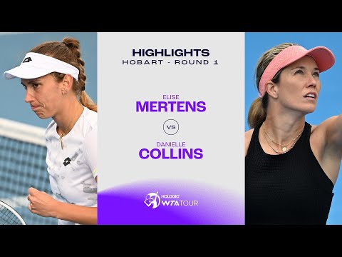 Elise Mertens vs. Danielle Collins | 2024 Hobart Round 1 | WTA Match Highlights