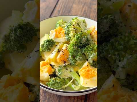 シンプルですが美味いサラダ🥗ブロッコリーとゆでたまごの和風サラダ🥗