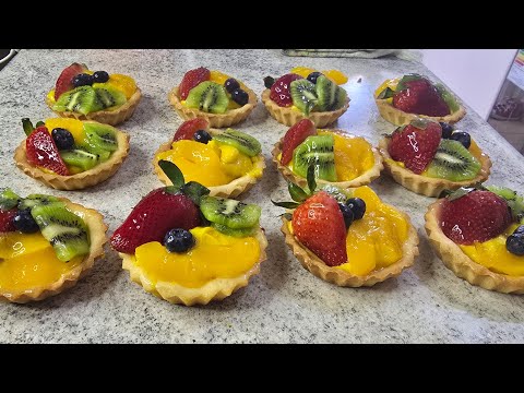 Tartaleta de Frutas individuales! para emprender disfruta la clase