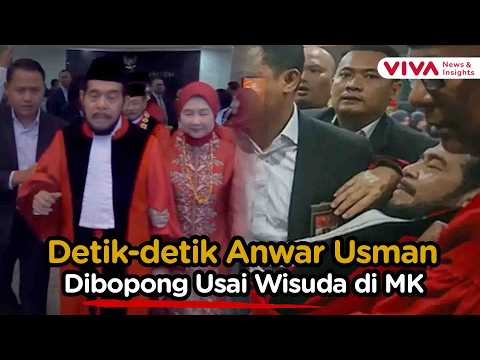 Momen Anwar Usman Ambruk Setelah Acara Purnatugas