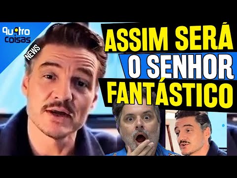 FICOU BOM? PEDRO PASCAL APAREC E PELA PRIMEIRA VEZ EM PÚBLICO COMO REED RICHARDS