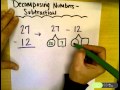 Decomposing Numbers in Subtraction