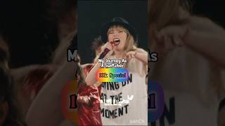 My Journey As A Swiftuber | #taylorswift #shorts #10ksubscribers