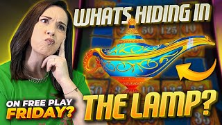 What’s Hiding in the Lamp on Free Play Friday