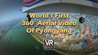 World's First Aerial 360 Video Over North Korea - Filmed 2017 September 24