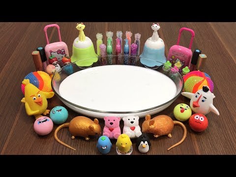 Mixing Random Things Into Glossy Slime | Most Satisfying Slime Videos 10