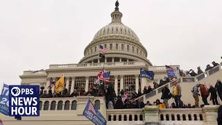 YouTube video thumbnail: Jan. 6 Rioters Pursue new Path for Payments From Trump Administration