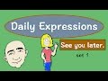 Daily English Expressions for Conversation Practice