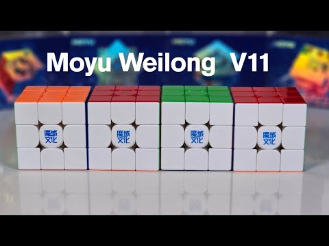 Moyu Weilong V11 Unboxing ( All 4 versions)