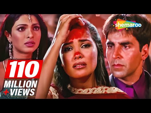 Akshay Kumar marry Lara Dutta infront of Priyanka Chopra | Andaaz movie Scene | #andaazmovie