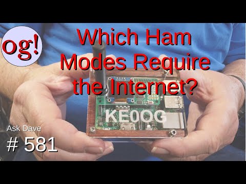 Which Ham Modes Require the Internet? (#581)