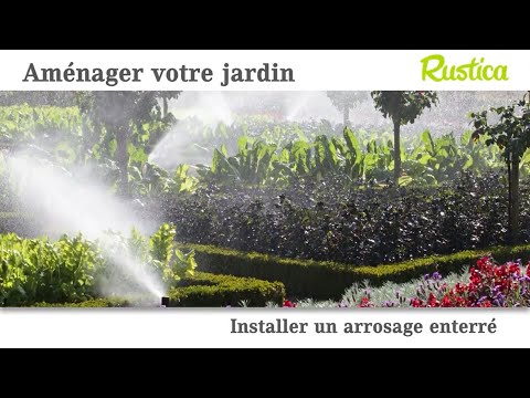 Pelouse : comment installer un arrosage enterré au jardin