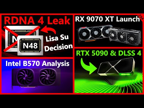 Nvidia RTX 5090, DLSS 4 Review, RDNA 4 Leak, AMD RX 9070 XT Release Date, B570 | Broken Silicon 294