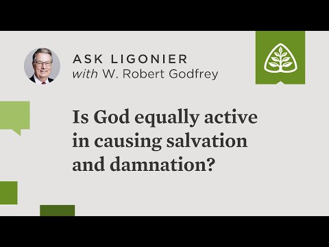 Is God equally active in causing the salvation of the elect and the damnation of the reprobate?