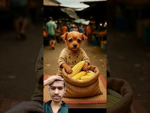 The poor dog didn't have hen so, his rich 🤑 friends making fun of him 2 😭 #animahal #ai #shorts