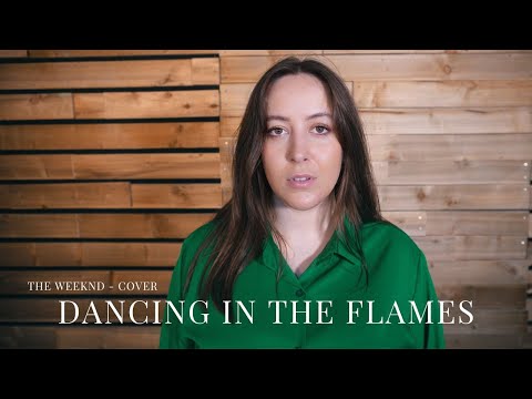 The Weeknd- Dancing In The Flames (Acoustic Cover) | Jennifer Glatzhofer