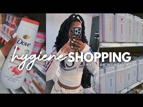 LET’S GO HYGIENE SHOPPING | 2025 restock, target must haves, hygiene tips + $200 haul