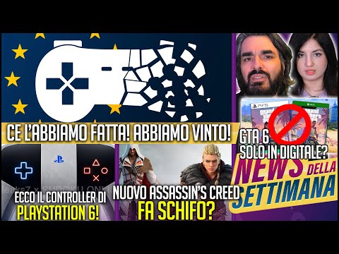 CE L'ABBIAMO FATTA! | ECCO IL CONTROLLER PS6! | NUOVO ASSASSIN'S CREED INVICTUS: FARÀ SCHIFO? #NEWS